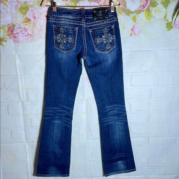 Miss Me Boot Cut Jeans - Picture 1 of 8